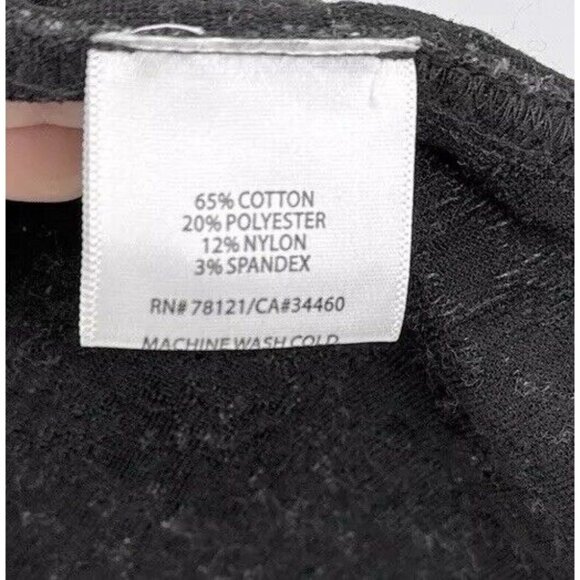 Eileen Fisher Stand Up Collar Jacket Gray Terrazzo Stretch Ripple Longline Sz Sm - Picture 8 of 13